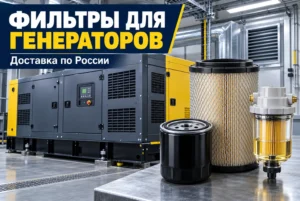 Продажа фильтров для генераторов и расходных материалов с доставкой по России